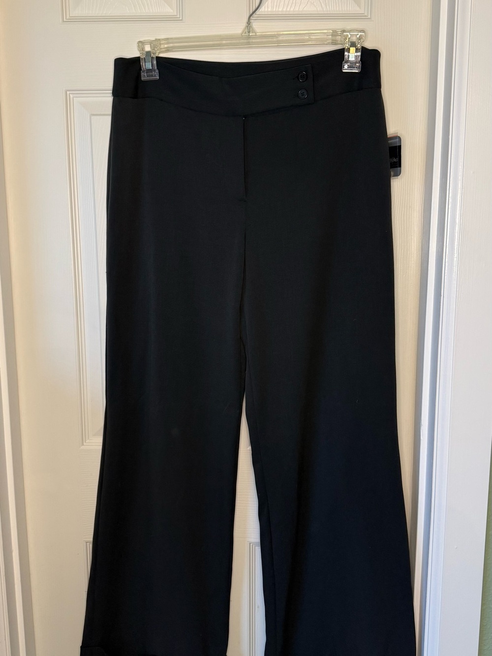 Mossimo Black Wide-Leg Dress Pants
